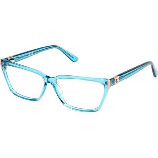 Guess GU50145 087 56 Briller Kvinder Blue - Transparent Turquoise Blue - 56mm
