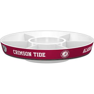Fremont Die NCAA Alabama Crimson Tide Party Pad 14,5 """" Diameter 14,5 """" Diameter Hvid/holdfarver