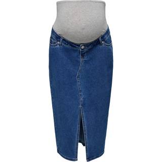 Olmsiri Denim Midinederdel
