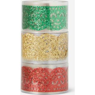 Sæt med glitrende blondebånd