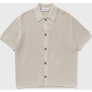 Les Deux - Gideon Knit Shirt - Skjorter til mænd - ivory - M