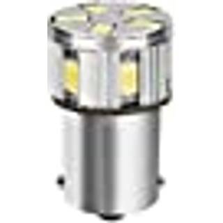 LED pære 10-30V BA15s - 11x SMD Xenon Hvid - 6500K