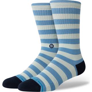 Stance Breton Crew Socks - M - blue