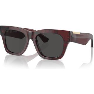 Burberry BE4424 411587 52 Solbriller Kvinder Rød - Checkered Red - 52mm