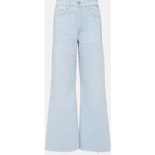 Frame Le Palazzo cropped wide-leg jeans - blue - 26