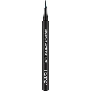 flormar Midnight Matte Eyeliner Eyeliner med bred filttip med mat effekt Skygge 04 Green 1 ml - 1 ml