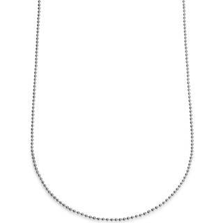Essentials | 2,5 mm Sølvfarvet Ball Chain Halskæde