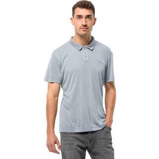 Jack Wolfskin Pikeh Polo Polo-shirt Herrer størrelse L farve grå