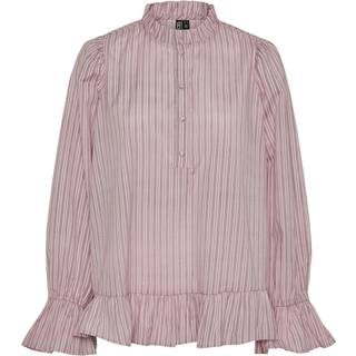 PIECES dame top PCASSRA - Party Pink MAGNET - S