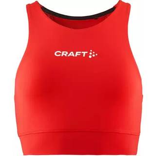 Craft 1914666 rush 2.0 crop top w Herre Bright Red 2XL