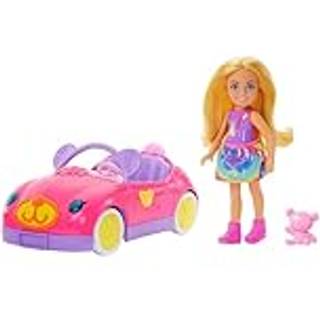 Barbie bil med Chelsea dukke (På lager i varehus)