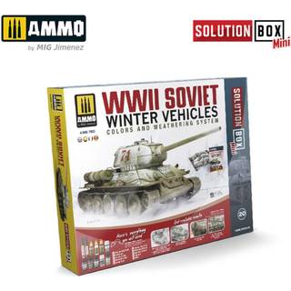 SOLUTION BOX MINI 20 - How to paint WWII Soviet Winter Vehicles