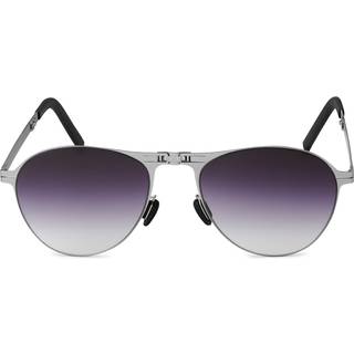 Whitmore Thea Sølvfarvede Sammenfoldelige Solbriller