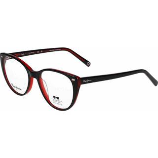 Pepe Jeans PJ7445 with Clip-On 206P 50 Briller Kvinder Black - Black On Red - 50mm