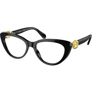 Swarovski Kvinde SK2005 1037 Optiske stel Acetat Sort Transparent Cat Eye Normal