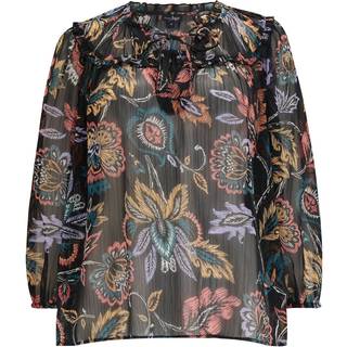 Pour Moi Pour Moi Sian Chiffon 3/4 ærmebluse