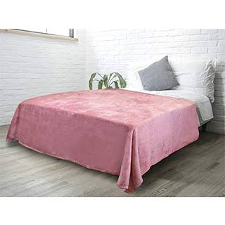 PAVILIA Blush Pink Fleece-t?ppe til sofa Twin Size Pink Superbl?dt fuzzy flannel-t?ppe til sofa Luksus Plys mikrofibert?ppe Dobbeltseng Dekorativ