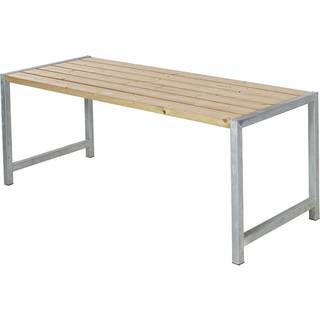 PLUS Plank plankebord, ThermoWood®, gyldenbrun/fyr, 186 cm