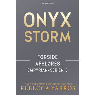 Onyx Storm - Rebecca Yarros (På lager i varehus)