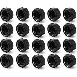 Alkarama 20 Pack Plastic Slange CAPS TIL Have Slange Have Slange Kvindelig ende Montering S?t Standard 3/4 tommer GHT