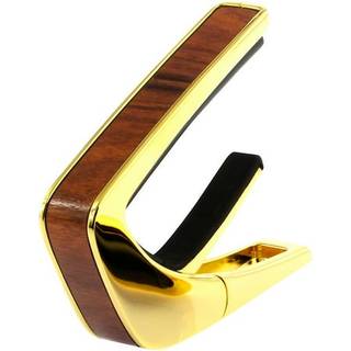 Thalia Wood Collection Palisander-Gold Capo til akustisk guitar