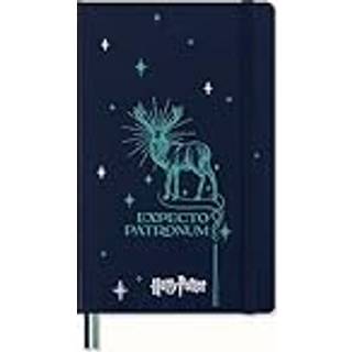 Moleskine Limited Edition Harry Potter Expecto Patronum Stave Notebook With Glow in the Dark Special-Effect Hard Cover styrede stort (5 """" X 8.25