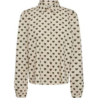 LIBERTE dame bluse FLORA - ARMY HEART - XL