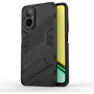 EIDERWOOD Realme C67 (4G) Hybrid Håndværker Bagside Cover m. Kickstand - Sort