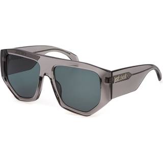 Just Cavalli SJC097 0819 58 Solbriller Mænd Grå - Gloss Transparent Grey - 58mm