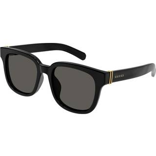 Gucci Kvinde GG1512SK 001 Solbriller Acetat Sort Grå Firkantet