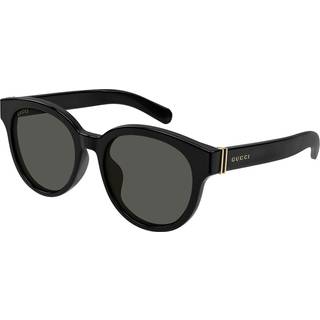 Gucci Mand Gucci GG1511SK 001 Solbriller Acetat Sort Grå Rund