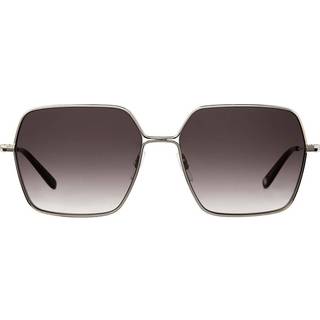 Garrett Leight MEADOW SUN SV-BAR/WMNG 56 Solbriller Mænd Silver - Silver-Barolo - 56mm