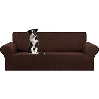 Kekuou Stretch store sofa slipcover 1 stykker sofa sofa cover (94 """"-110 """") M?belbeskytter 4-personers sofa med elastisk bund til b?rn Pet.jacqu