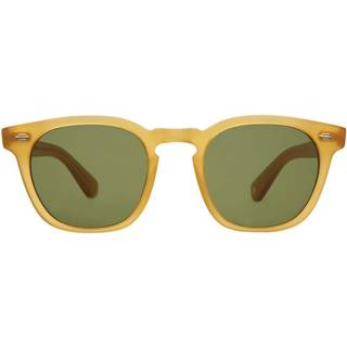 Garrett Leight BYRNE SUN MBLON/PGN 46 Solbriller Mænd Brun - Frosted Matte Blonde - 46mm