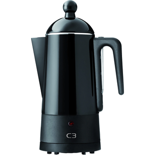 C3 Perkolator Svart stål 6kp