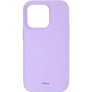 ONSALA Phone Case Silicone Purple - iPhone 14 Pro