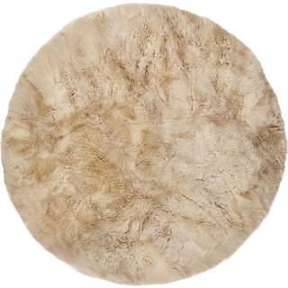 Gulvtæppe | Lammeskind | Langhåret | D140 cm