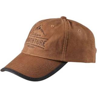 MJM Hats MJM BB Adventure 32 Waxed Cotton - OILSKIN CAP, 62 (XL) / Brun Cognac / Baseball Cap