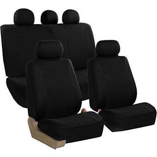 FH Group Let ndbar Holdbar Vaskbar Fladskumpolstringsklud Komplet st Bilsdebetrk Airbag & Split-kompatibel med gave - Universal Passer til bi