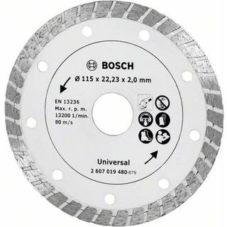 Bosch Diamantskæreskive 115mm Pl Turbo - 2607019480