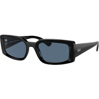 Ray - Ban Unisex RB4395 KILIANE 667780 Solbriller Acetat Sort Blå Pillow Normal