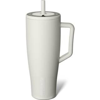 Brmate æra 40 oz tumbler med håndtag og halm | 100% lækagesikker isoleret tumbler med låg og halm | Lavet af rustfrit stål | Cup Holder Venlig ba