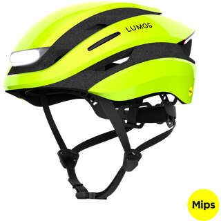 Lumos Ultra MIPS cykelhjelm LED Electric Lime M/L (54-61 cm)
