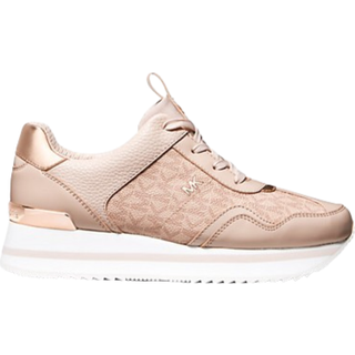 MK Raina Signature Logo Platform Trainer - Pink - Michael Kors - EU 35