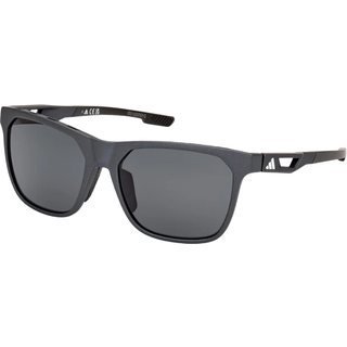 Adidas SP0091 Polarized 02D 55 Solbriller Mænd - Matte Black - 55mm
