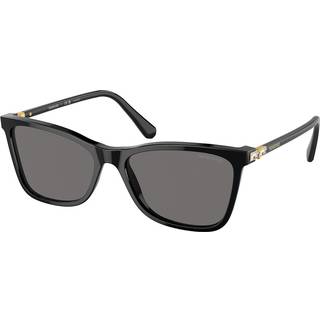 Swarovski SK6004 Polarized 100181 55 Solbriller Kvinder Black - Black - 55mm