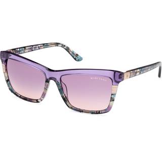 Guess GM00010 81Z 57 Solbriller Kvinder Purple - Violet Tortoise - 57mm