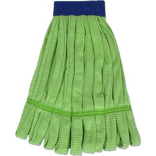 Cleanaide Microfiber Tube Mop Head med Super Absorbent Looped Ends 300 gram Gr?n