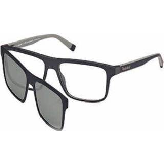 Timberland TB50008 with Clip-On 002 56 Briller Mænd Black - Matte Black - 56mm