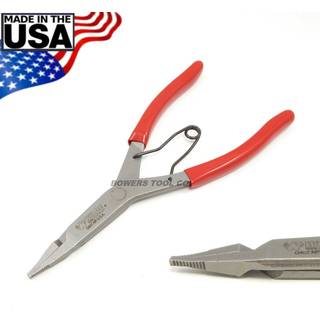 Wilde Tool G407.NP Straight Tip Lock Ring Tang 9 tommer med Satin Finish (SATIN)